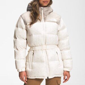 North Face Nuptse belted mid jacket - Women Size L